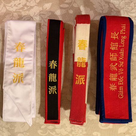 Ceintures de l'école Xuân Long Ceintures de l'école Xuân Long